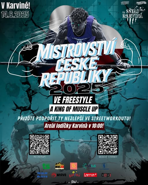 Mistrovství ČR ve freestyle workoutu